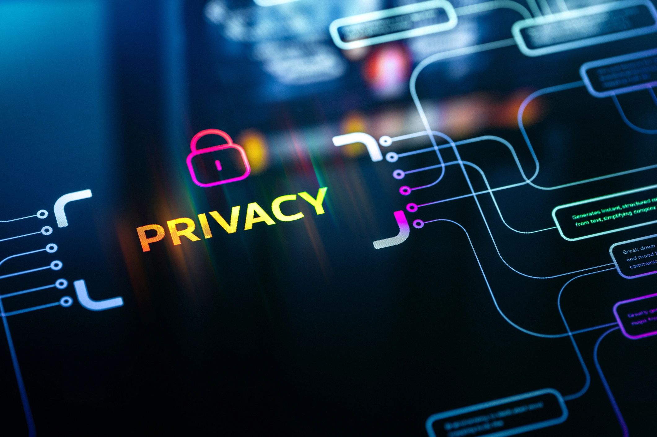 Elegant privacy policy